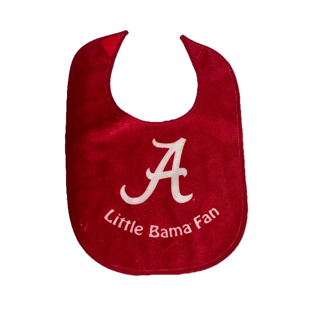 WinCraft Little Bama Fan Baby Bib Licensed Alabama University Football All Pro